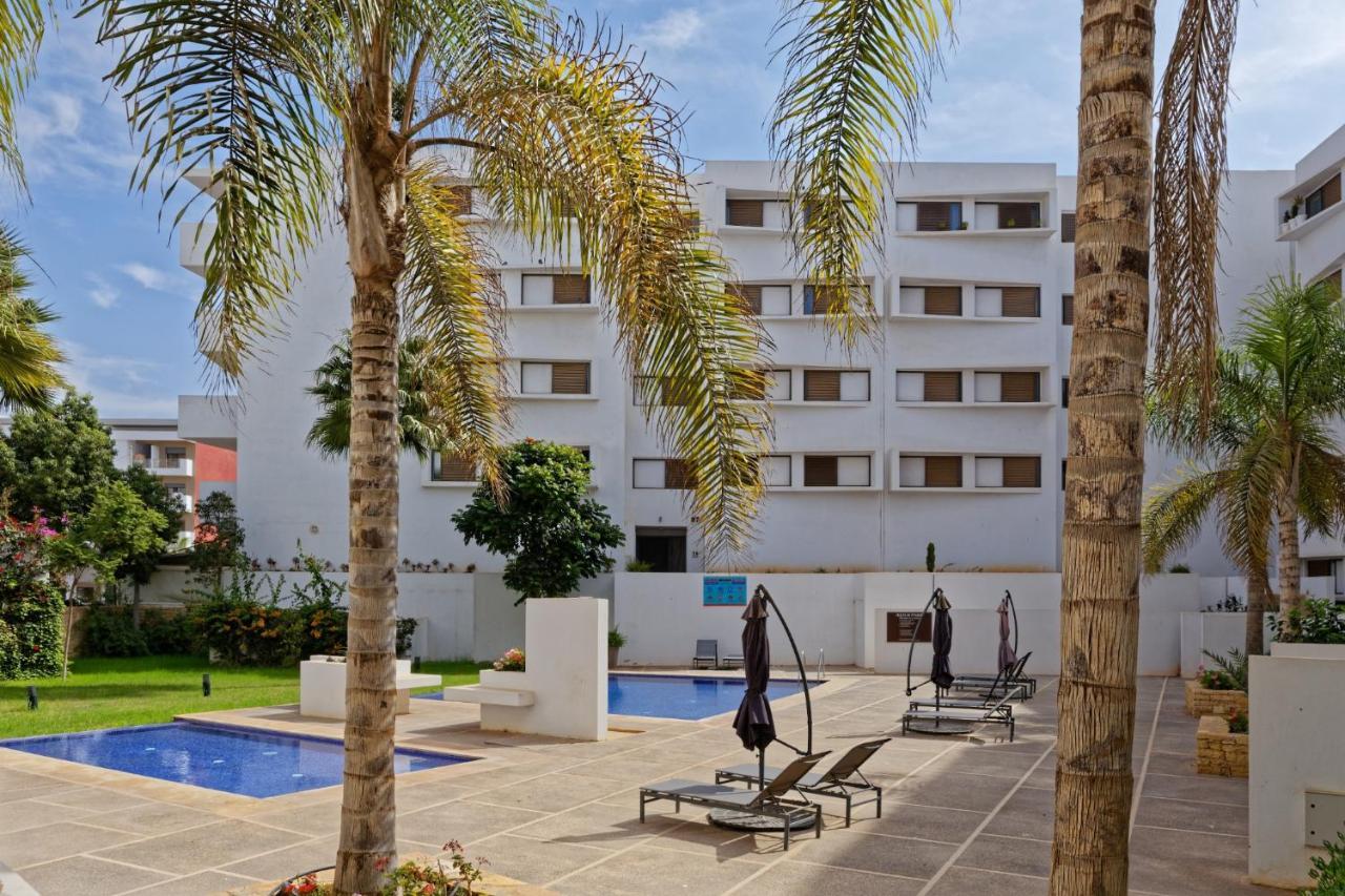 Luxury Apartment 90Sqm With Pool Near Beach Wifi Unlimited Optical Fiber Agadir Luaran gambar